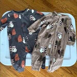 H&M Animal Print One Pieces